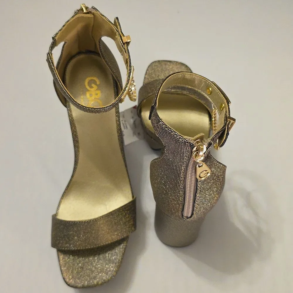 BRAND NEW GBG LOS ANGELES WOMENS PLATFORM OPEN TOE SANDALS G1
